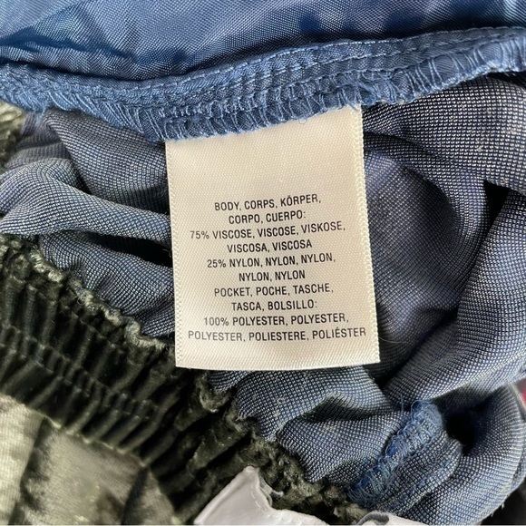 ETT:TWA by Anthropologie Olive Green Crushed Velvet Pants - Picture 5 of 7